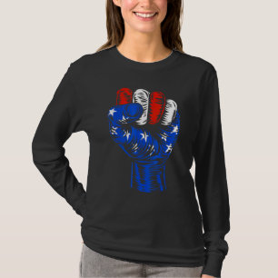 Amerikaanse vlag t-shirt