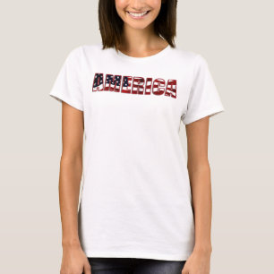 Amerikaanse vlag t-shirt