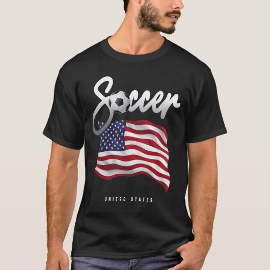 Amerikaanse vlag t-shirt (Voorkant)