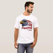 Amerikaanse vlag t-shirt (Voorkant volledig)