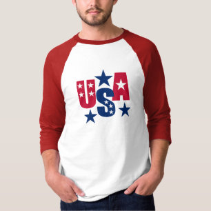 Amerikaanse vlag t-shirt