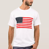 Amerikaanse vlag t-shirt (Voorkant)
