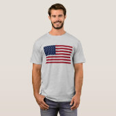 Amerikaanse vlag t-shirt (Voorkant volledig)