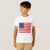 Amerikaanse vlag t-shirt (Voorkant volledig)