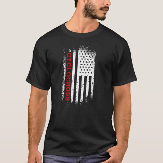 Amerikaanse vlag t-shirt (Voorkant)