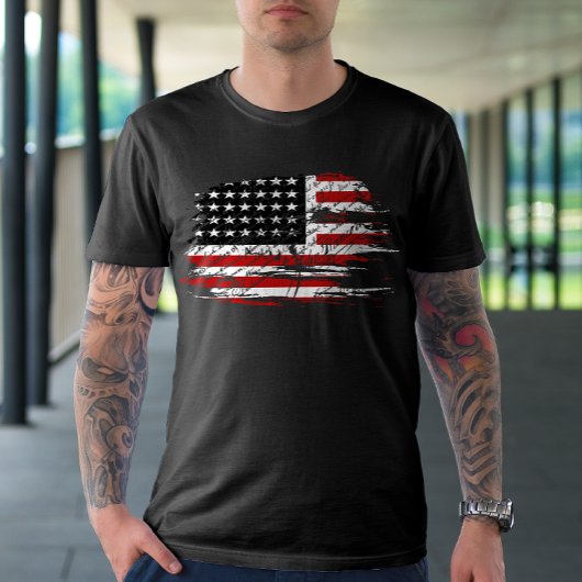  Amerikaanse vlag T-shirt