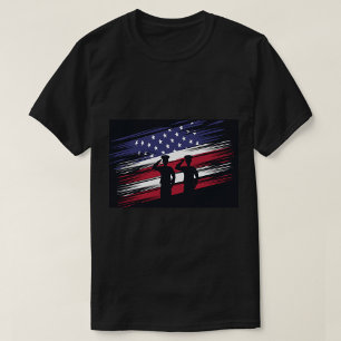 Amerikaanse vlag t-shirt