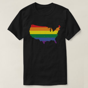 Amerikaanse vlag t-shirt