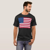Amerikaanse vlag t-shirt (Voorkant volledig)