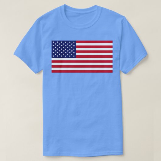 Amerikaanse vlag t-shirt (Design voorkant)