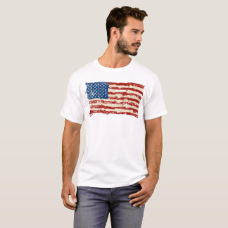 Amerikaanse vlag t-shirt
