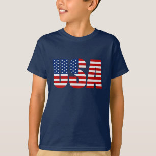 Amerikaanse vlag T-shirt