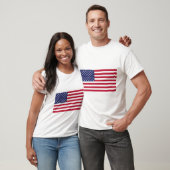 Amerikaanse vlag t-shirt (Unisex)