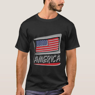 Amerikaanse vlag t-shirt