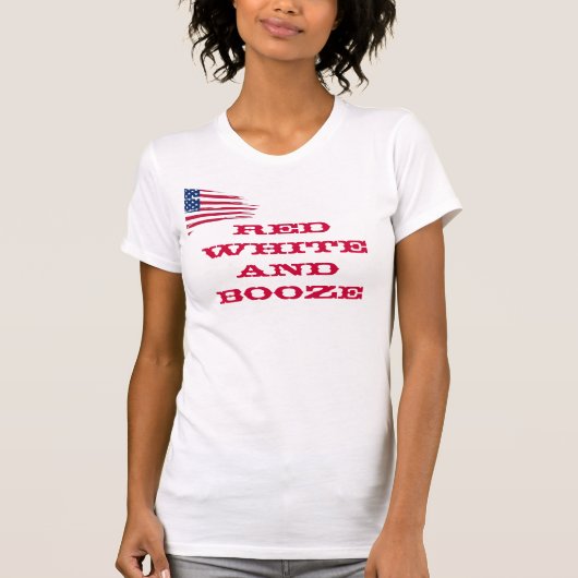 Amerikaanse vlag t-shirt (Voorkant)