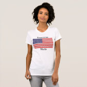 Amerikaanse vlag t-shirt (Voorkant volledig)