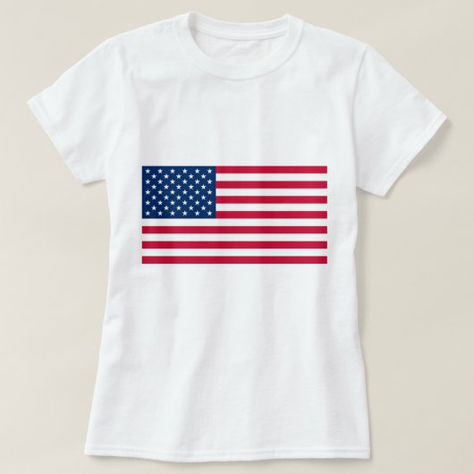 Amerikaanse vlag T-Shirt USA (Design voorkant)