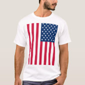 Amerikaanse vlag T-Shirt USA - Patriottisch (Voorkant)