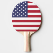 Amerikaanse vlag tafeltennisbatje (Achterkant)