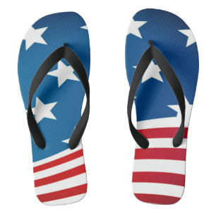 Amerikaanse vlag teenslippers