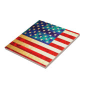 Amerikaanse vlag tegeltje (Zijkant)