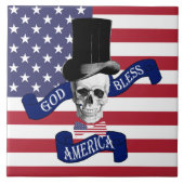 Amerikaanse vlag tegeltje (Voorkant)