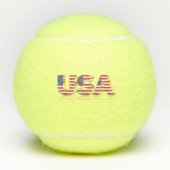 Amerikaanse vlag tennisballen (Voorkant)