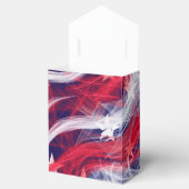 Amerikaanse vlag Tent Favor Box Bedankdoosjes (Geopend)