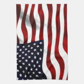 Amerikaanse vlag theedoek (Verticaal)