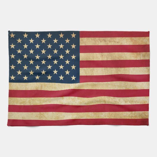  Amerikaanse vlag Theedoek (Horizontaal)