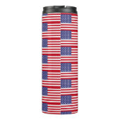 Amerikaanse vlag thermosbeker (Achterkant)