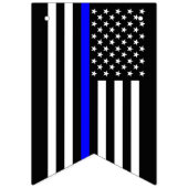 Amerikaanse vlag Thin Blue Line Memorial Symbolisc Vlaggetjes (Tweede vlag)