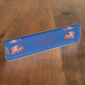  Amerikaanse vlag Thunder_Cove Naambordje (Zijkant)