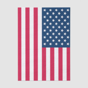 Amerikaanse vlag tissuepapier