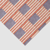 Amerikaanse vlag tissuepapier (Detail)