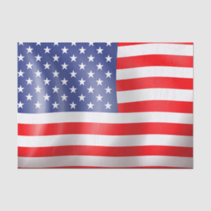 Amerikaanse vlag tissuepapier