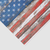 Amerikaanse vlag tissuepapier (Detail)