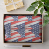 Amerikaanse vlag tissuepapier (Geschenk)