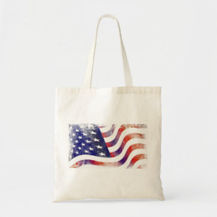 Amerikaanse vlag tote bag