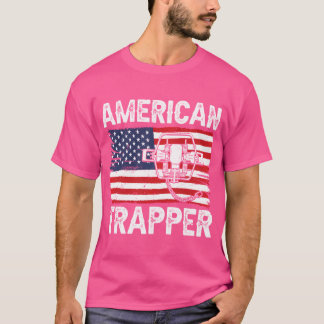 Amerikaanse Vlag Trap Jagen op Amerikaanse Trapp T-shirt
