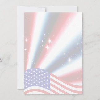 Amerikaanse vlag trots glans uitbarsting