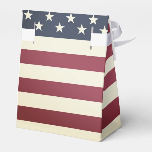  Amerikaanse vlag trouwfeest gunstbox Bedankdoosjes (Achterkant)