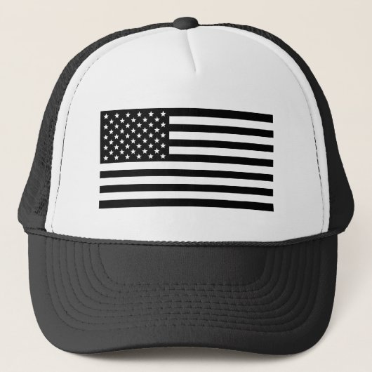 Amerikaanse vlag - Trucker hoed Pet (Voorkant)