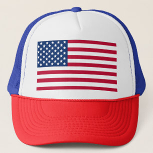 Amerikaanse vlag trucker pet
