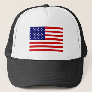 Amerikaanse vlag trucker pet