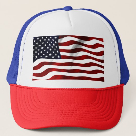 Amerikaanse vlag trucker pet (Voorkant)