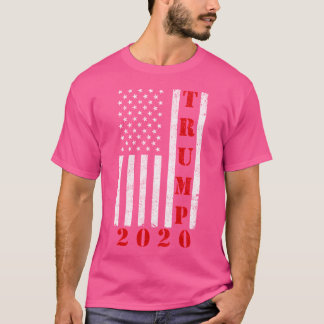 Amerikaanse vlag Trump 2020 Gear T-shirt