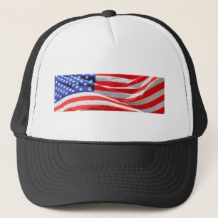 Amerikaanse vlag, u kunt tekst toevoegen en foto's trucker pet