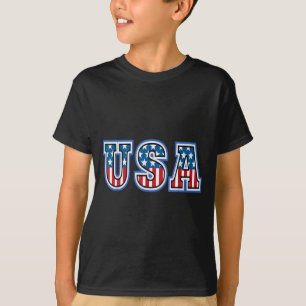 Amerikaanse Vlag Usa Onafhankelijkheidsdag T-shirt