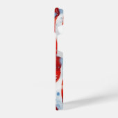 Amerikaanse vlag USA Waterverf 4 juli iPhone Hoesje (Linkerkant)